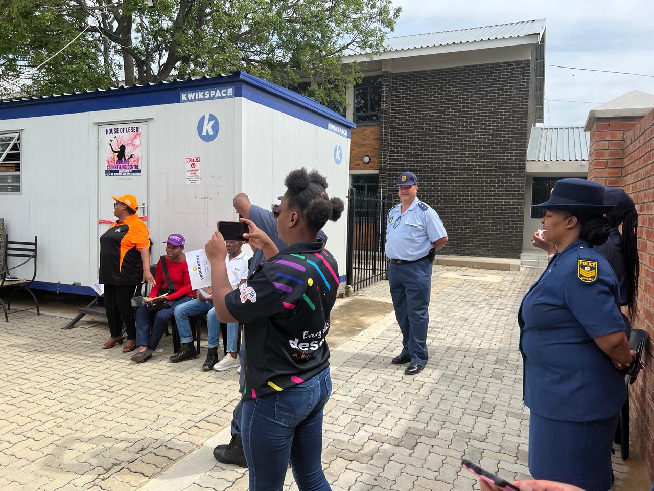 MC Security and Investigations hand over Centre to SAPS